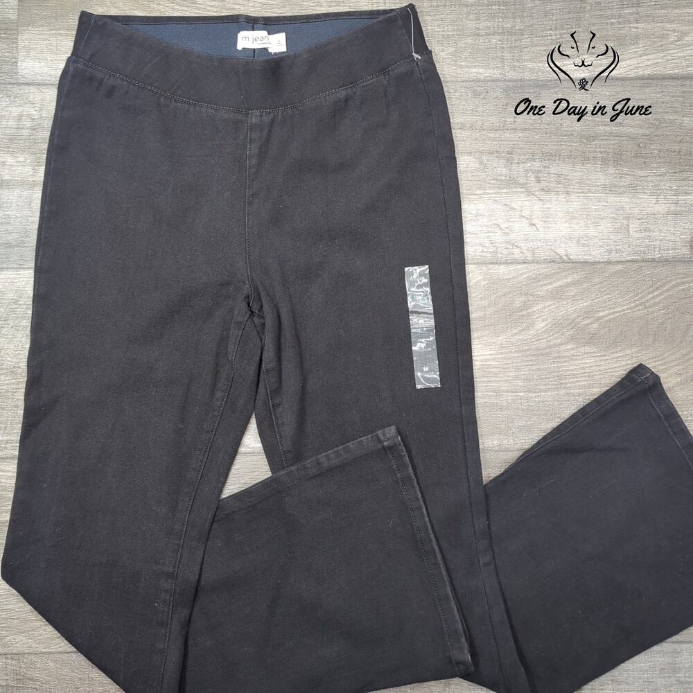 m jeans Pull On Flare High Rise Jeans Size M
